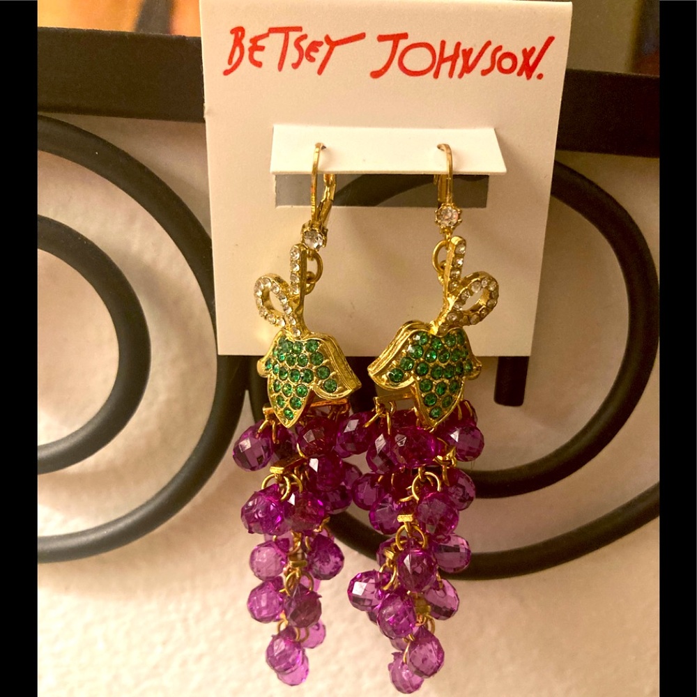 Betsy Johnson earrings brand new never worn